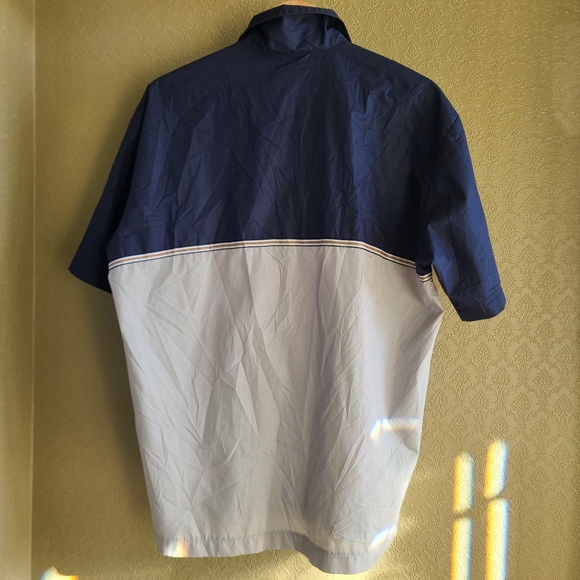 Vintage Mens Workwear Zip-Up Tee - Picture 2 of 4